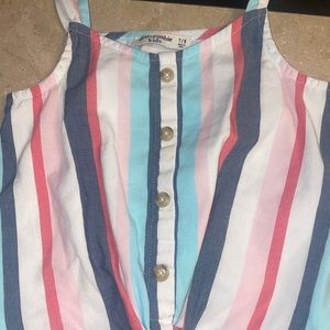 striped crop tank